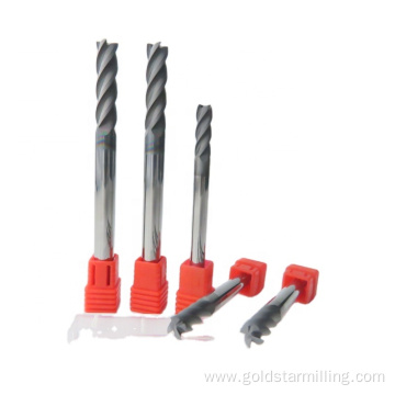 Radius CVD Diamond coated carbide milling cutter